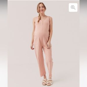 Pact Maternity Nursing Jumpsuit